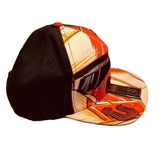 Star Wars Rogue One Big Face Scarif Trooper SnapBack Beige & Black Cap Youth OS - Picture 4 of 9